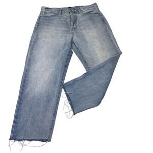 GAP Boyfriend Jeans Women's 10 30R Light Wash Denim Casual Everyday